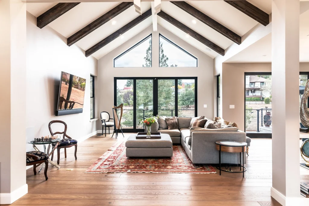 Custom-built home exterior by CRC Builders in Solano County.