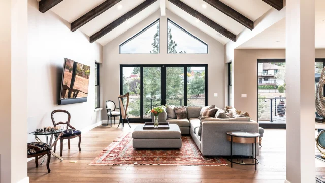 Custom-built home exterior by CRC Builders in Solano County.