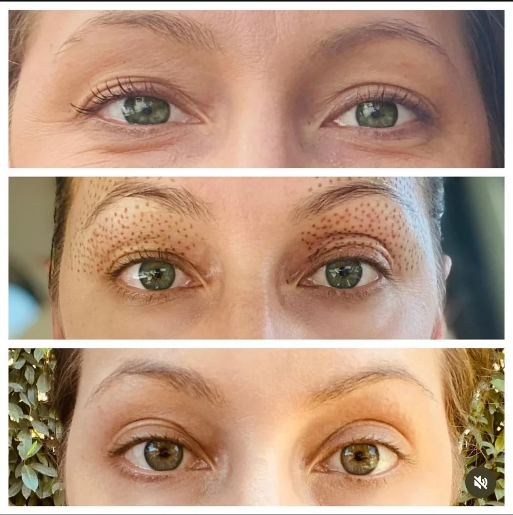 Elegant skincare treatment room at Refresh by Cait in Fairfield CA.