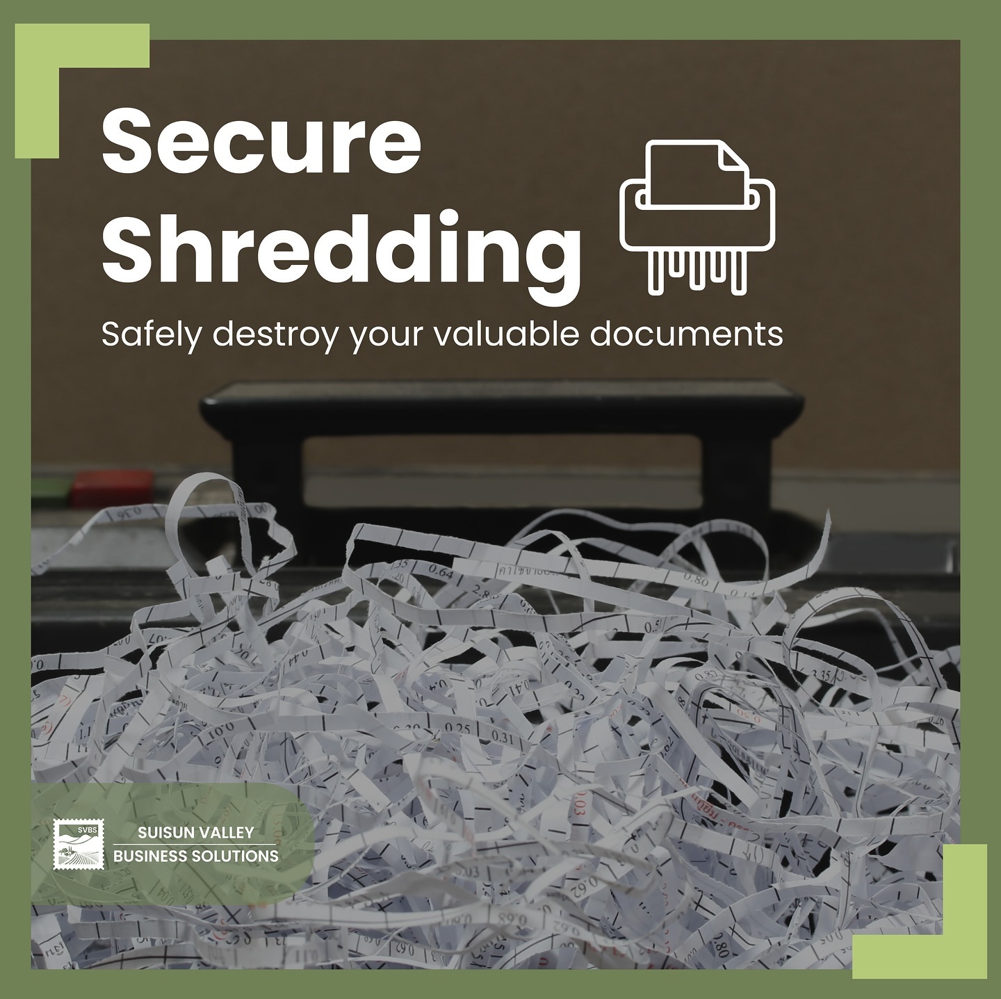 Protect Your Privacy with SVBS Confidential Shredding Services