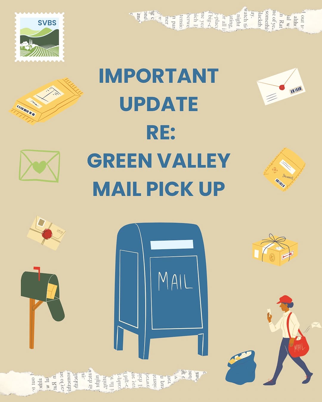 Update on USPS Mailbox at Rockville and Green Valley